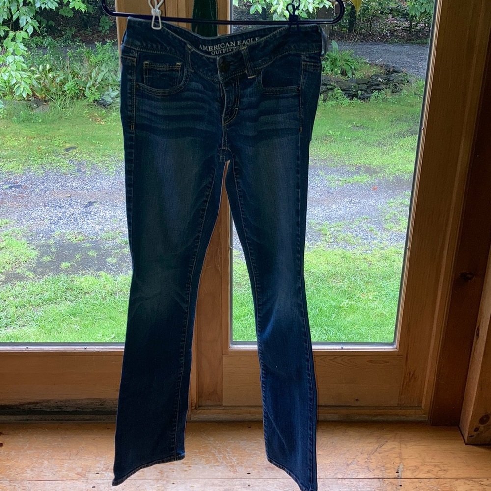 American Eagle kick boot stretch jeans size 4 regular